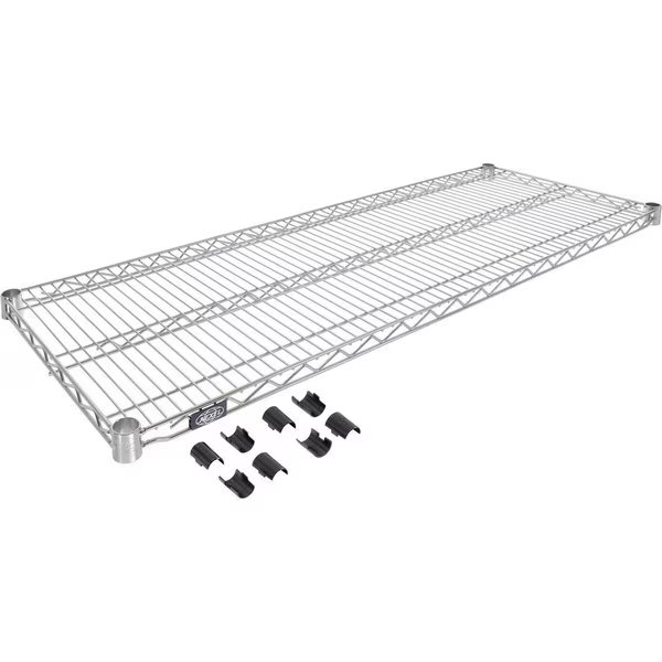 Stainless Steel Wire Shelf, 24W x 24D, Nexel, Mfr#: S2424S